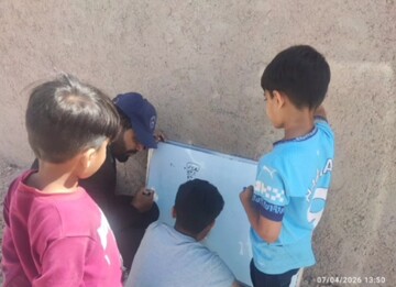 اقدام آموزگار کرمانی برای جبران عقب ماندگی درسی دانش آموزان