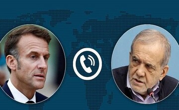 رایزنی ماکرون با پزشکیان درباره تحولات منطقه