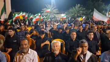 اجتماع باشکوه مردم انقلابی آبدان