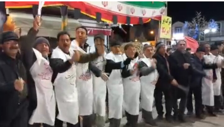 شاه حسین گویان مردم چالدران