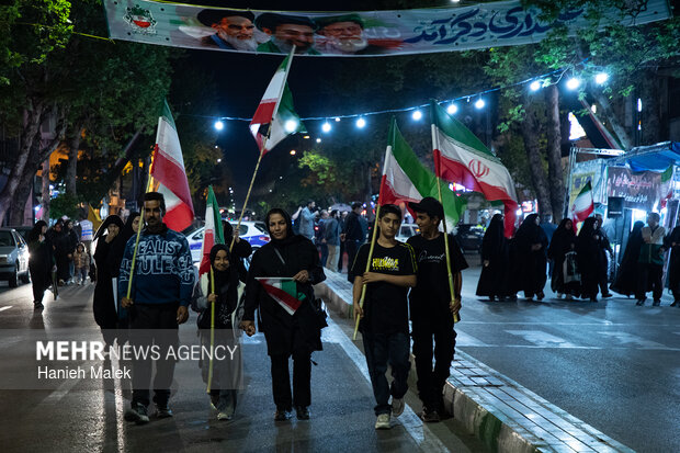اجتماع مردم گرگان در عزای اربعین رهبر شهید انقلاب