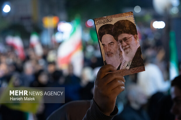 اجتماع مردم گرگان در عزای اربعین رهبر شهید انقلاب