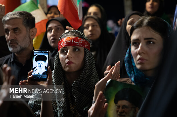 اجتماع مردم گرگان در عزای اربعین رهبر شهید انقلاب