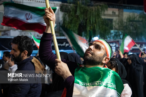 اجتماع مردم گرگان در عزای اربعین رهبر شهید انقلاب