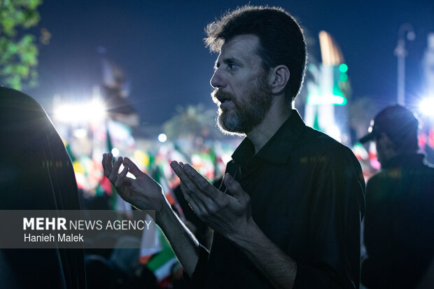 اجتماع مردم گرگان در عزای اربعین رهبر شهید انقلاب