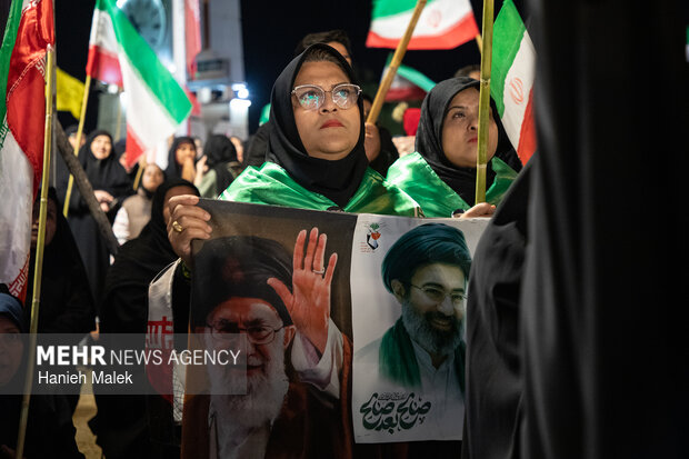 اجتماع مردم گرگان در عزای اربعین رهبر شهید انقلاب