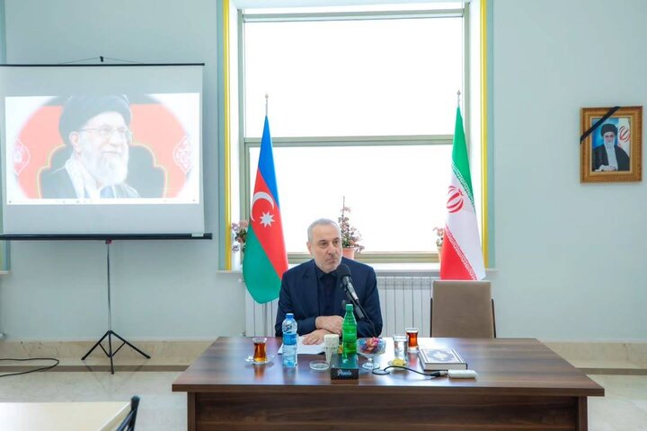 Nahçıvan’da İran Ayetullah Hamaney’in şehadetinin 40. günü anma töreni düzenlendi