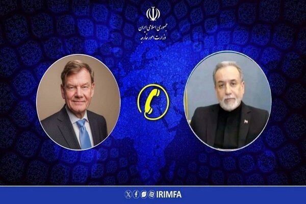 Iran, Germany FMs confer on latest war developments in region