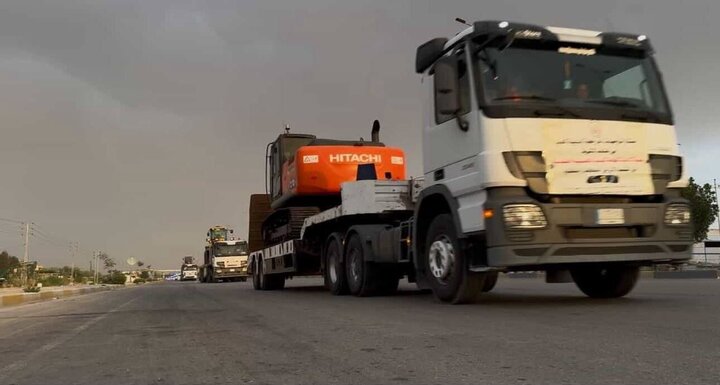 دووەم وەجبەی یارمەتییەکانی بارەگای ئیمام حسێن گەیشتە ئێران