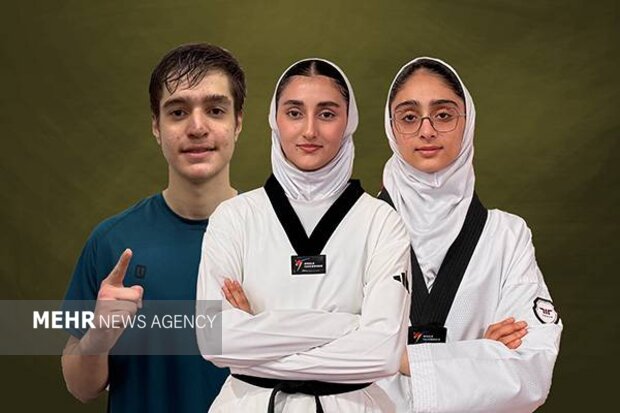 سه نماینده ایران در روز نخست مبارزات مشخص شدند
