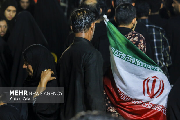 مراسم اربعین رهبر شهید انقلاب در روستای امین‌آباد ری