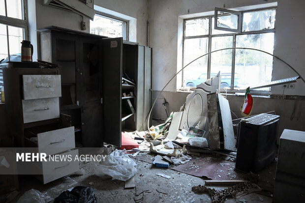 آثار تجاوز آمریکایی- صهیونی به مهدکودک حورا