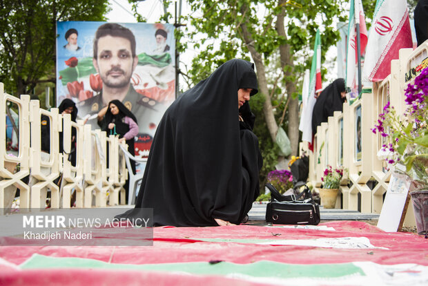 قطعه شهدای جنگ رمضان در اصفهان