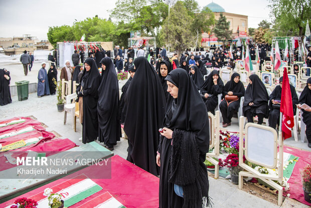 قطعه شهدای جنگ رمضان در اصفهان