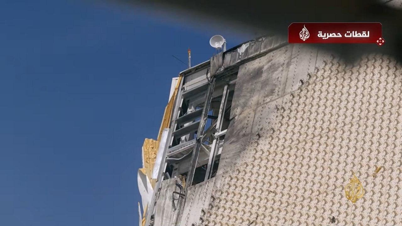 حجم الدمار الهائل الذي لحق بالقواعد العسكرية الأمريكية