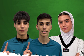 سه تکواندوکار کشورمان در روز دوم به مصاف حریفان می روند