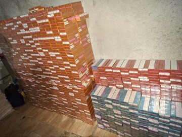 کشف ۲۱۹ هزار نخ سیگار قاچاق در قروه؛ یک متهم دستگیر شد