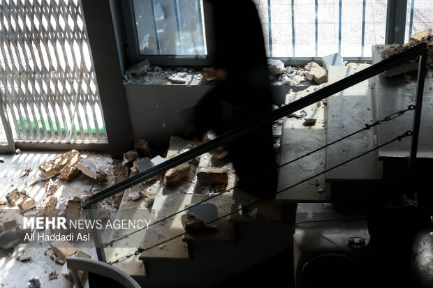 تخریب بخشی از کارخانه‌ها در جنگ رمضان