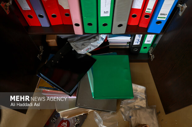 تخریب بخشی از کارخانه‌ها در جنگ رمضان