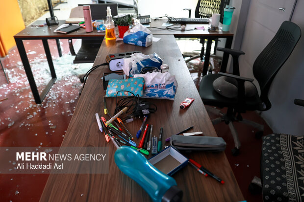 تخریب بخشی از کارخانه‌ها در جنگ رمضان