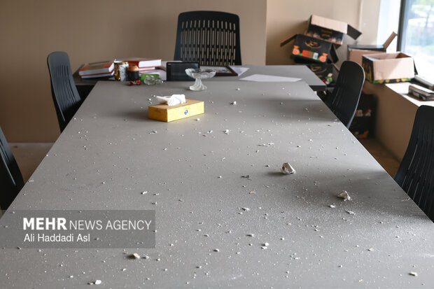 تخریب بخشی از کارخانه‌ها در جنگ رمضان