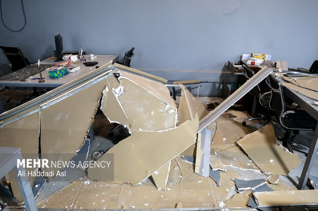 تخریب بخشی از کارخانه‌ها در جنگ رمضان