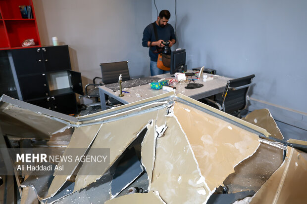 تخریب بخشی از کارخانه‌ها در جنگ رمضان