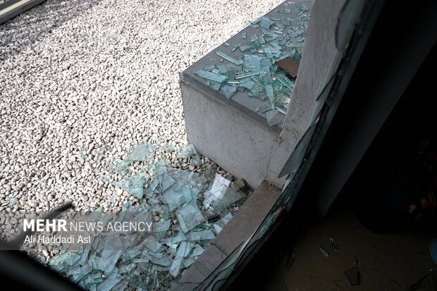 تخریب بخشی از کارخانه‌ها در جنگ رمضان