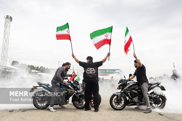 رژه موتوری جوانان هیأت مذهبی سمنان