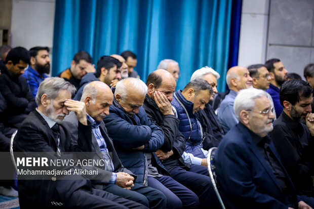 مراسم چهلمین روز شهادت شهید رسانه شهید محمد علی سعادت