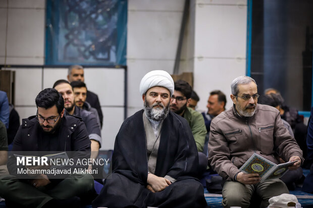 مراسم چهلمین روز شهادت شهید رسانه شهید محمد علی سعادت