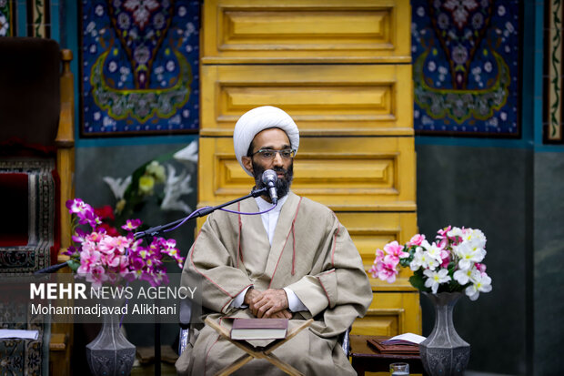 مراسم چهلمین روز شهادت شهید رسانه شهید محمد علی سعادت