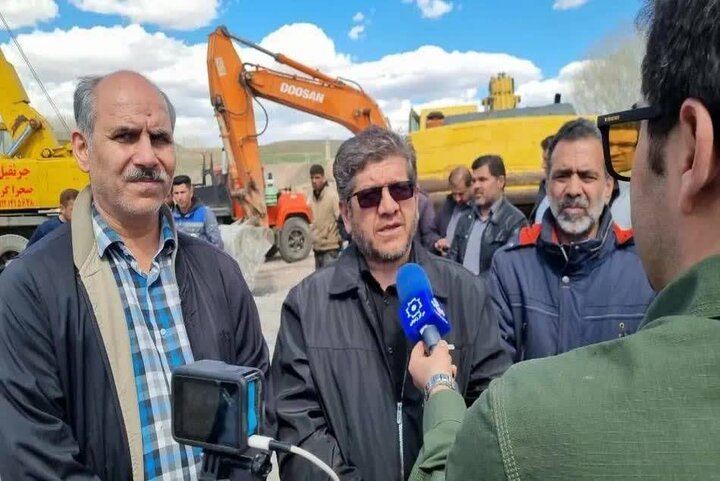 بازدید مدیرعامل راه‌آهن از عملیات بازسازی بلاک میانه- پل‌دختر
