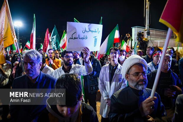 People in Shiraz pledges allegiance to news Leader
