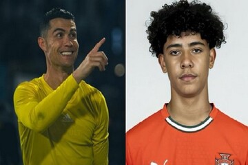 پسر رونالدو: می‌خواهم با پدرم برای النصر و پرتغال به میدان بروم