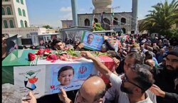 پرواز از زمین تا بهشت؛ تشییع یک خانواده آسمانی در شیراز