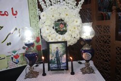 نجوای عاشقان در اربعین شهیدمدافع وطن امیرحسین معصومی