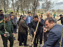 آغاز نهضت نهال امید در ورودی‌های اردبیل