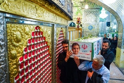 تشییع خانوادگی شهیدان نبی‌زاده در شیراز