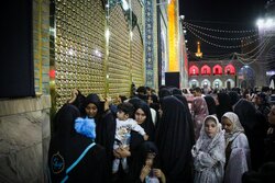 مدیحه خوانی ویژه برنامه شام شهادت امام محمد باقر(ع) در حرم رضوی