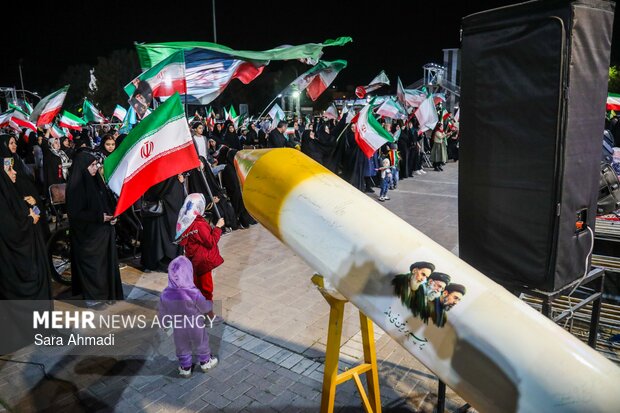 People in Mashhad denounce US-Israel aggression on Iran
