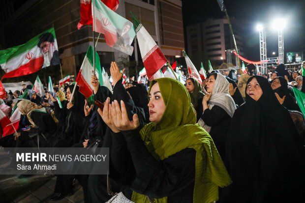 People in Mashhad denounce US-Israel aggression on Iran
