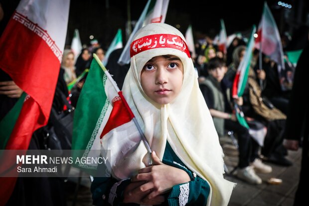 People in Mashhad denounce US-Israel aggression on Iran
