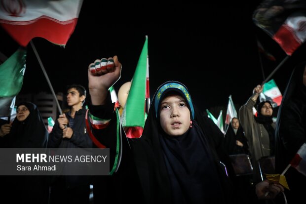 People in Mashhad denounce US-Israel aggression on Iran
