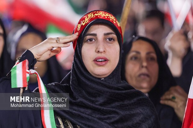 اجتماع بیعت مردم بوشهر