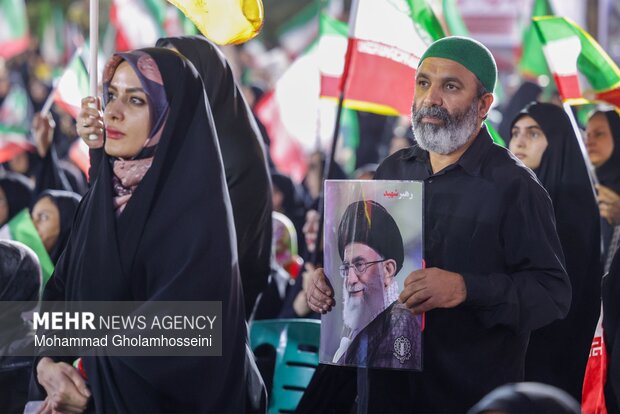 اجتماع بیعت مردم بوشهر