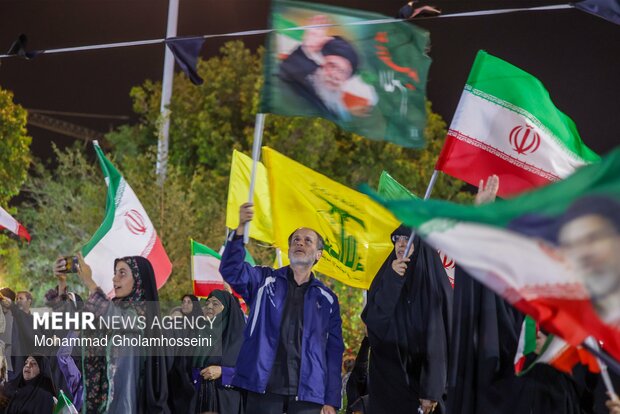 اجتماع بیعت مردم بوشهر