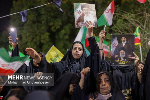 اجتماع بیعت مردم بوشهر