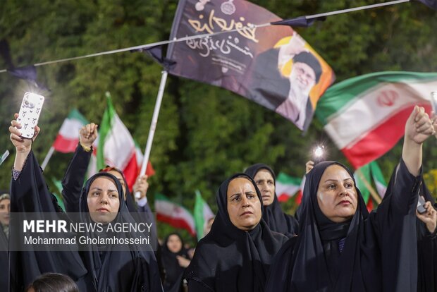 اجتماع بیعت مردم بوشهر