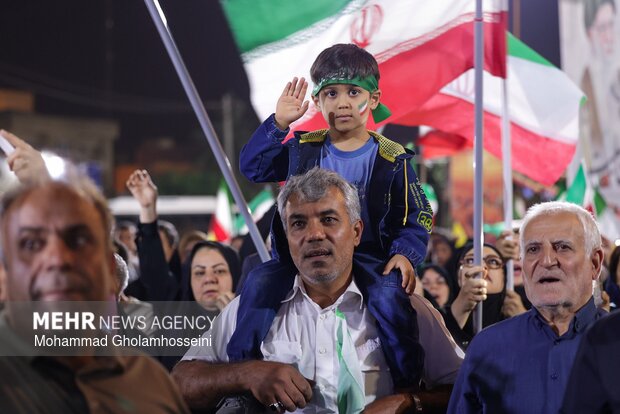 اجتماع بیعت مردم بوشهر